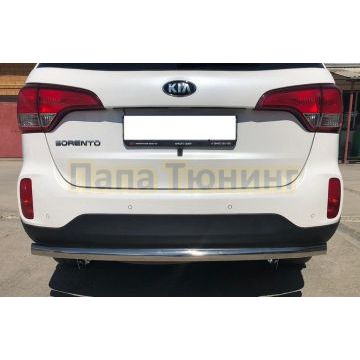 Защита заднего бампера труба d60 для Kia Sorento 2012-