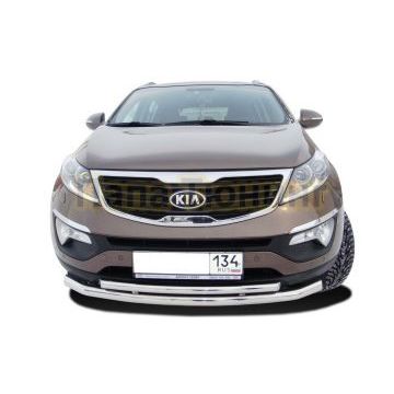 Защита переднего бампера d60/42 для Kia Sportage 2010-2015
