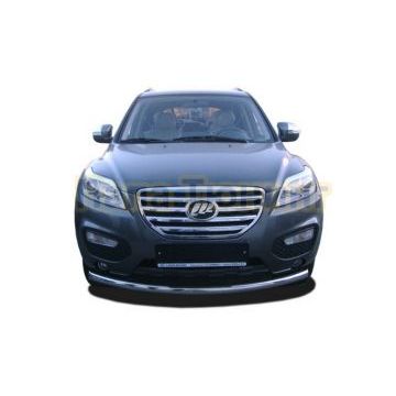 Защита переднего бампера (радиус) d60 для Lifan X60 2011-2016 Защита переднего бампера (радиус) d60 для Lifan X60 2011-2016