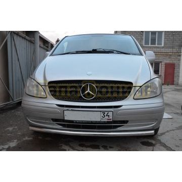 Защита переднего бампера d60 для Mercedes-Benz Vito 2003-2014