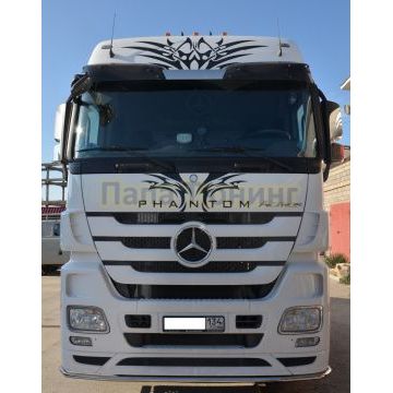 Защита переднего бампера d42 для Mercedes-Benz Actros 2010-