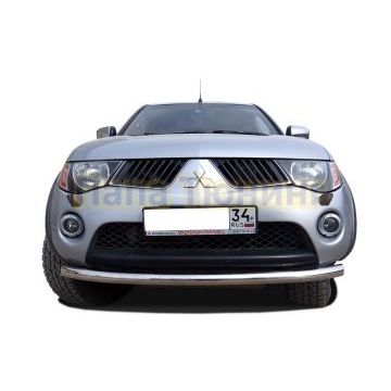 Защита переднего бампера d60 для Mitsubishi L200 2006-2014