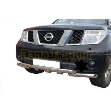 Защита переднего бампера (G) d60/60 для Nissan Pathfinder 2004-2010