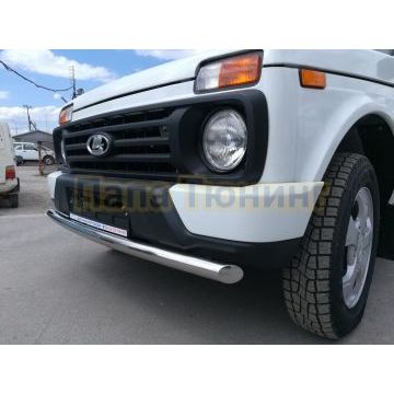 Защита переднего бампера d53 для Niva Urdan 2121 2014-