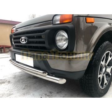 Защита переднего бампера d53/42 для Niva Urdan 2121 2014-