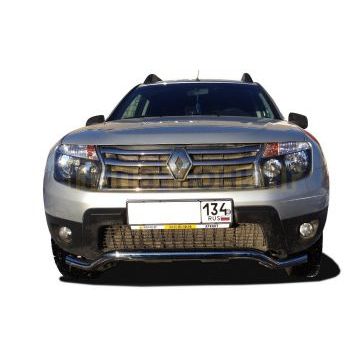 Защита переднего бампера скоба d53 для Renault Duster 2011-2015