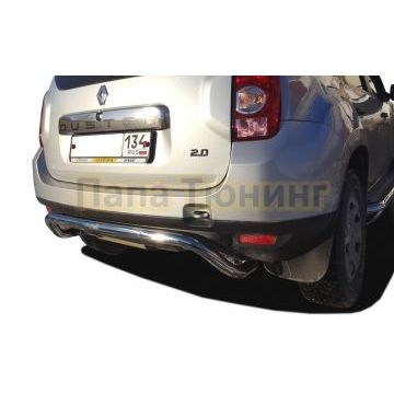 Защита заднего бампера скоба d53 для Renault Duster 2011-2015