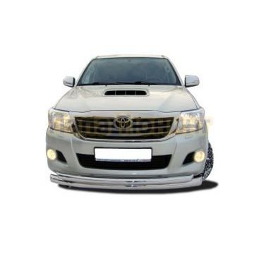 Защита переднего бампера d76/60 для Toyota Hilux 2011-2015