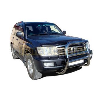 Защита передняя высокая скоба d76 для Toyota Land Cruiser 100 1998-2007
