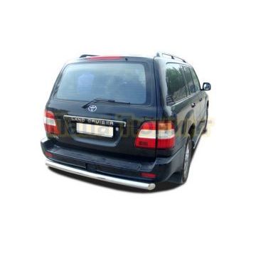 Защита заднего бампера d76 для Toyota Land Cruiser 100 1998-2007