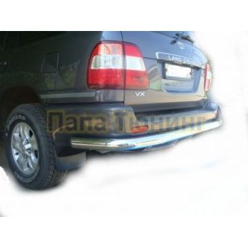 Защита заднего бампера d76 для Toyota Land Cruiser 100 1998-2007