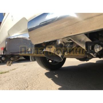 Насадка на глушитель d76 для Toyota Land Cruiser Prado 150 Style 2019- Насадка на глушитель d76 для Toyota Land Cruiser Prado 150 Style 2019-