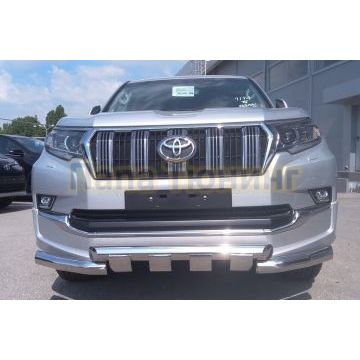 Защита переднего бампера (G) d76 для Toyota Land Cruiser Prado 150 Style 2019-