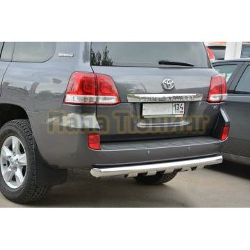 Защита заднего бампера G d76 для Toyota Land Cruiser 200 2012-2015
