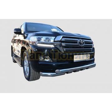 Защита переднего бампера (G) d76 для Toyota Land Cruiser 200 2015-