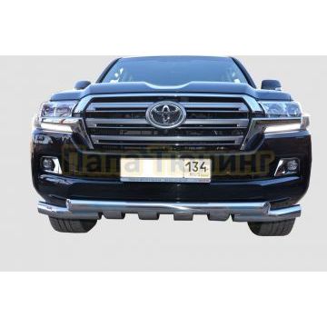 Защита переднего бампера (G) d76 для Toyota Land Cruiser 200 2015-