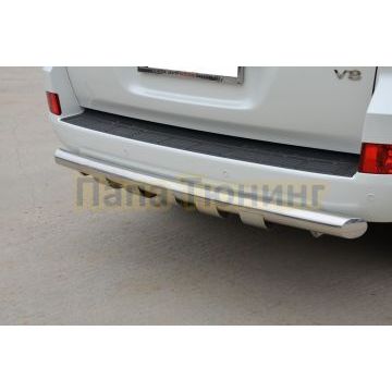 Защита заднего бампера G d76 для Toyota Land Cruiser 200 2015-