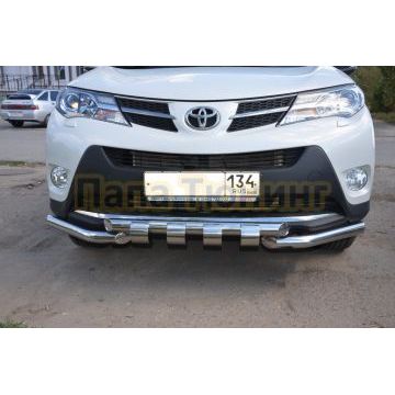 Защита переднего бампера G d60 для Toyota RAV4 2013-2015