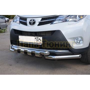 Защита переднего бампера G d60 для Toyota RAV4 2013-2015
