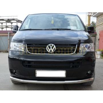 Защита переднего бампера d60 для Volkswagen T5 Multivan 2003-2009