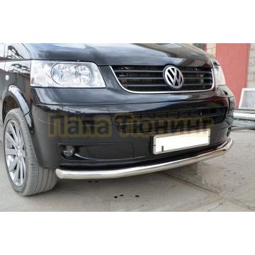 Защита переднего бампера d60 для Volkswagen T5 Multivan 2003-2009