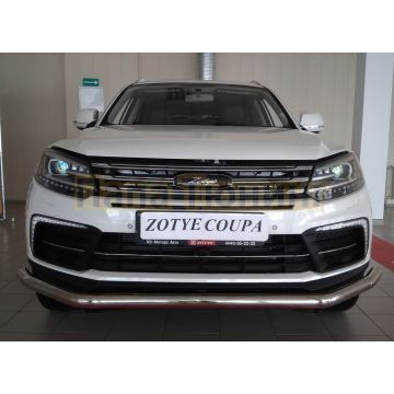 Защита переднего бампера d60 для Zotye Coupa 2018-