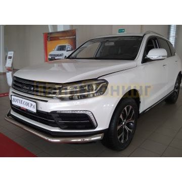 Защита переднего бампера d60 для Zotye Coupa 2018-
