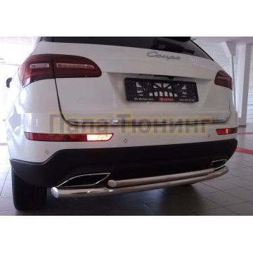 Защита заднего бампера d60/42 для Zotye Coupa 2018-