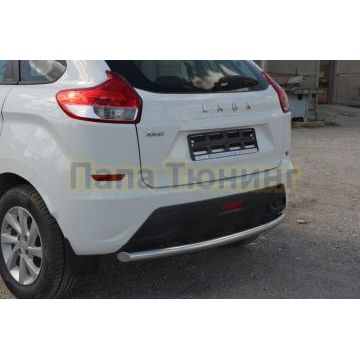 Защита заднего бампера d60 для Lada X RAY 2016-