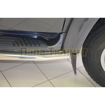 Защита штатного порога d53 для УАЗ Патриот 2014-2017