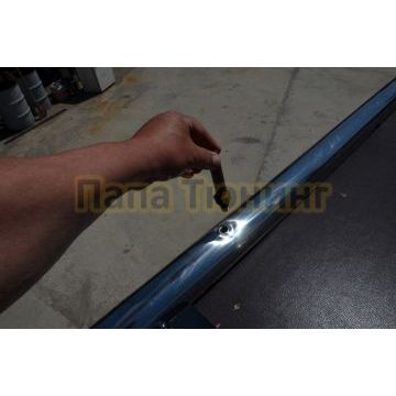 Багажник с настилом с дугами d76/25 для УАЗ 220695 2017-