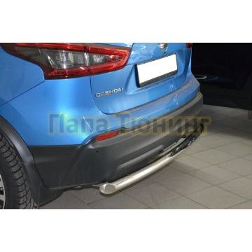 Защита заднего бампера d60 для Nissan Qashqai 2019-
