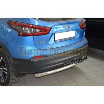 Защита заднего бампера d60 для Nissan Qashqai 2019-