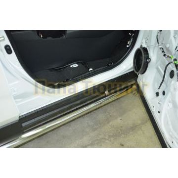 Защита штатного порога d60 для Toyota RAV4 2019-