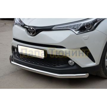 Защита переднего бампера d60 для Toyota C-HR 2018-