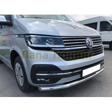 Защита переднего бампера d60 для Volkswagen T6 2020-