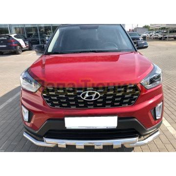 Защита переднего бампера G d60 для Hyundai Creta 2016-2021