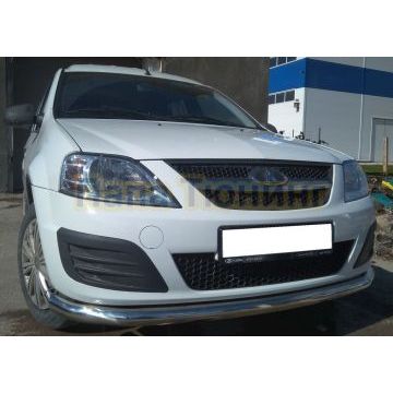Защита переднего бампера d60 для Lada Largus 2012-