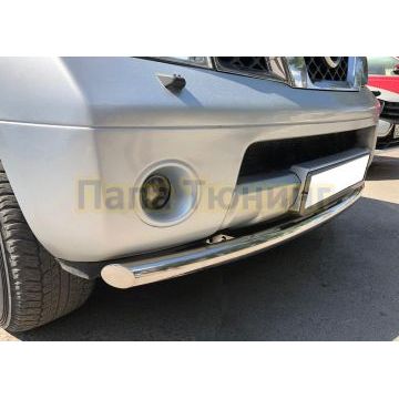 Защита переднего бампера d60 для Nissan Pathfinder 2004-2010