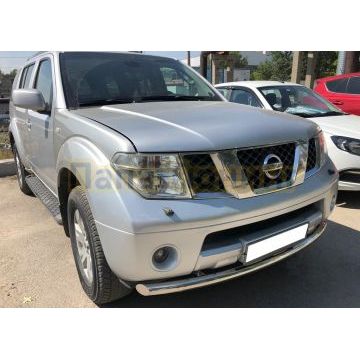 Защита переднего бампера d60 для Nissan Pathfinder 2004-2010