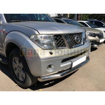 Защита переднего бампера d76 для Nissan Pathfinder 2004-2010