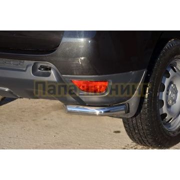 Защита заднего бампера угловая d53 для Renault Duster 2015-2021