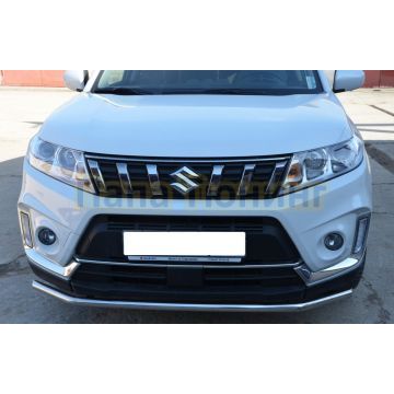 Защита переднего бампера d42 для Suzuki Vitara 2019-