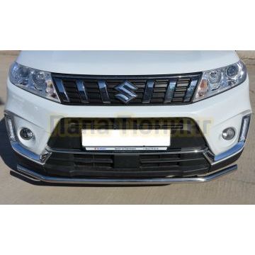 Защита переднего бампера d42 для Suzuki Vitara 2019-