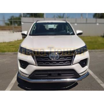 Защита переднего бампера d76 для Toyota Fortuner 2020-