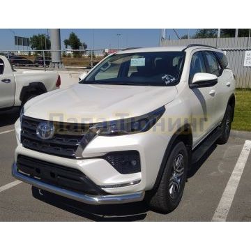 Защита переднего бампера d76 для Toyota Fortuner 2020-
