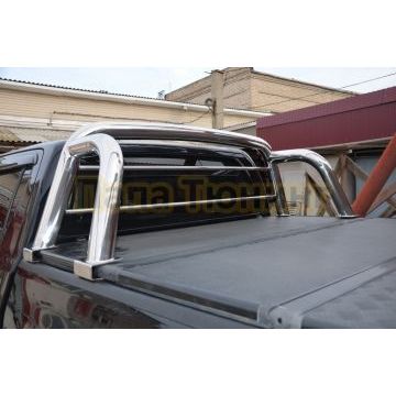 Защитная дуга Папа Тюнинг d76/20 для Toyota Hilux 2021-