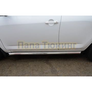 Защита порога d60 для Toyota RAV4 2010-2012