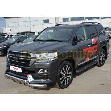 Защита переднего бампера (G) d76 для Toyota Land Cruiser 200 TRD 2019-