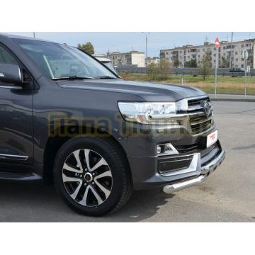 Защита переднего бампера (G) d76 для Toyota Land Cruiser 200 TRD 2019-